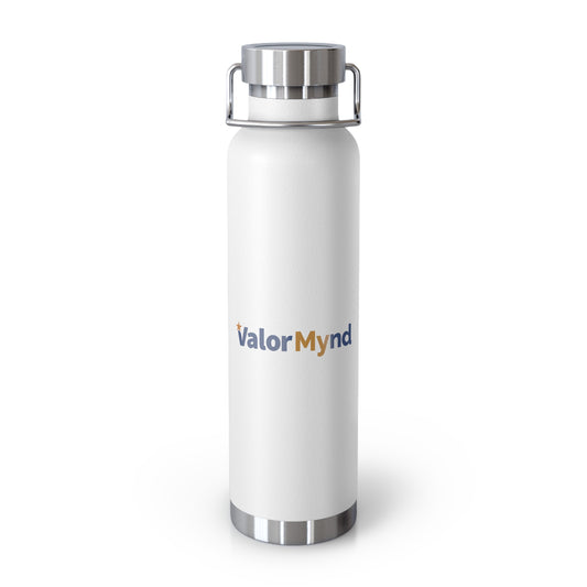 Copper Vacuum Insulated Bottle, 22oz - ValorMynd